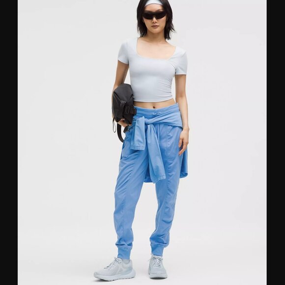 NEW Lululemon Dance Studio Mid-Rise Jogger Full Length Classic Fit Blue Pool 6 - Picture 5 of 13